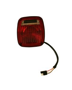 Omix Right Black Tail Lamp 76-80 Jeep CJ Models - 12403.04