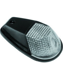 BikeMaster Marker Light Universal Flush Mount Clear/Black - 261390