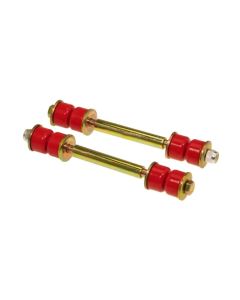 Prothane Universal End Link Set - 5in Mounting Length - Red - 19-416