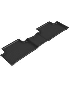 3D MAXpider 2021 Kia Sorento Kagu 2nd Row Floormats - Black - L1KA05821509