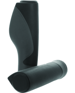 BikeMaster Ergo Grips - Black/Grey - 102198