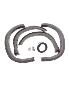 Lund 07-13 Toyota Tundra RX-Rivet Style Textured Elite Series Fender Flares - Black (4 Pc.) - RX602T
