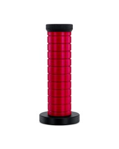 Mishimoto Weighted Grip Shift Knob - Black / Red - MMSK-BMXBKRDH