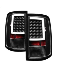 xTune 09-18 Dodge Ram 1500 (Incandescent Model) LED Tail Lights - Blk (ALT-ON-DR09-LBLED-BK) - 5082206