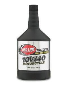 Red Line 10W40 Motorcycle Oil - Quart - 42404