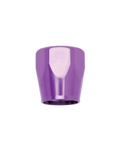 Russell Performance 2-Piece -6 AN Anodized Full Flow Swivel Hose End Sockets (Qty 2) - Purple - 615522