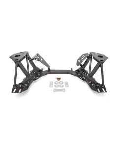 BMR 79-95 Ford Mustang K-Member Premium Version w/Spring Perches - Black Hammertone - KM733H