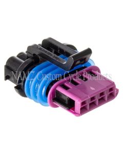 NAMZ 06-16 V-Twin Delphi OEM Ignition Coil/Idle Speed Sensor/Fuel Pump Connector (HD 72066-06A) - ND-15354716-B