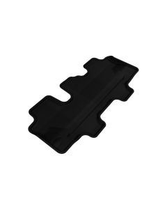 3D MAXpider 2011-2013 Kia Sorento 7-Seats Kagu 3rd Row Floormats - Black - L1KA00931509