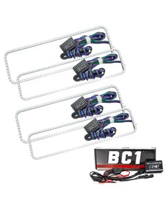 Oracle Ford F250 05-07 Halo Kit - ColorSHIFT w/ BC1 Controller - 2248-335