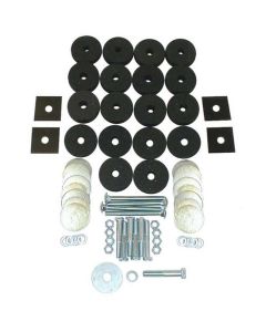 Omix Body Tub Mounting Kit 41-75 Willys & Jeep Models - 12201.01