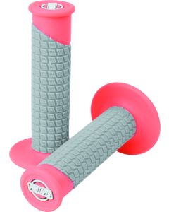 ProTaper Clamp-On Pillow Top Grips - Neon Red/Gray - 021676