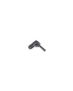 Radium Engineering 1/8in NPT Male to 3/16in Barb 90 Degree Fitting - 14-0344