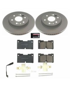 Power Stop 2019 Chevrolet Silverado 1500 Front Z17 Evolution Geomet Coated Brake Kit - CRK8172