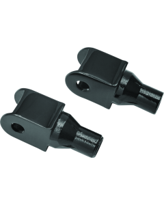 Kuryakyn Tapered Peg Adapter Honda Gloss Black - 8864