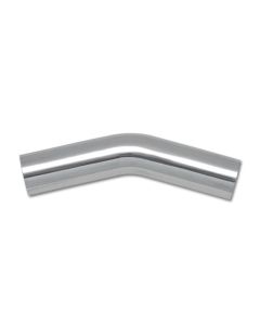 Vibrant 2.75in O.D. Universal Aluminum Tubing (30 degree Bend) - Polished - 2809