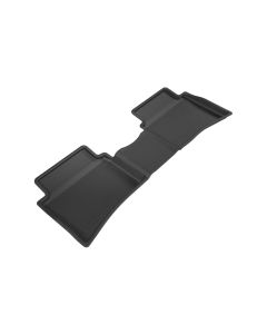 3D MAXpider 2018-2020 Kia Rio/Rio 5-Door Kagu 2nd Row Floormats - Black - L1KA04321509