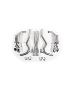 Roush 2018-2024 Ford Mustang 5.0L V8 Cat-Back Exhaust Kit (Fastback Only) - 422093