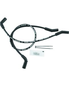 Twin Power 09-16 FLH FLT Black Ignition Wire Set - 110115