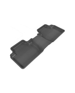 3D MAXpider 2007-2019 Mitsubishi Outlander Kagu 2nd Row Floormats - Black - L1MT01021509