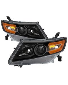 xTune Honda Odyssey Halogen Models Only 11-15 OEM Style Headlights - Black HD-JH-HODY11-AM-BK - 9035333