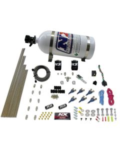 Nitrous Express V6AN Gasoline EFI Nitrous Kit (150-375HP) w/10lb Bottle - 80006EFI-10