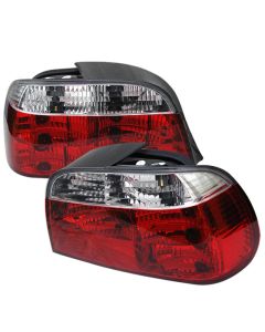 Spyder BMW E38 7-Series 95-01 Crystal Tail Lights Red Clear ALT-YD-BE3895-RC - 5000651