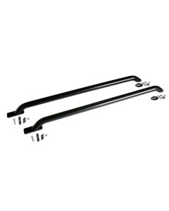 Go Rhino Stake Pocket Bed Rails - Blk - 4ft - 8024B