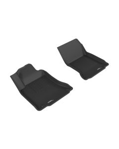 3D MAXpider 2017-2019 Infiniti QX30 Kagu 1st Row Floormat - Black - L1IN02511509