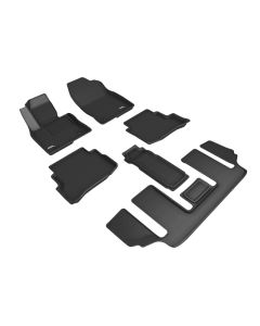 3D Maxpider 20-23 Mazda Cx-9 6-Seat W/O R2 Console Kagu Black R1 R2 R3 - L1MZ07601509