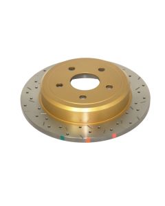 DBA 04-08 Infiniti QX56 / 04-05 Armada / 04-3/04 Titan Rear Drilled & Slotted 4000 Series Rotor - DBA42307XS