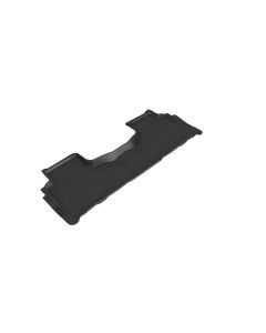 3D MAXpider 2021 Chevrolet Tahoe / Suburban / GMC Yukon / Yukon XL Kagu 2nd Row Floormats - Black - L1GM02921509