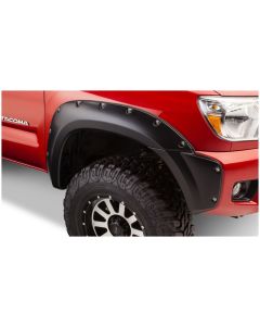 Bushwacker 05-11 Toyota Tacoma Fleetside Pocket Style Flares 4pc 60.3in Bed - Black - 31925-02