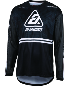 Answer 23 Arkon Trials Jersey Black/White/Grey -  XS - 447387