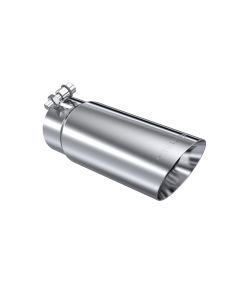 MBRP T304 Stainless Steel 3.5" O.D. Dual Wall Angled End 3" Inlet 10" Length Exhaust Tip - T5114