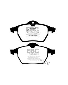 EBC 99-02 Saab 9-3 2.0 Turbo Ultimax2 Front Brake Pads - UD819