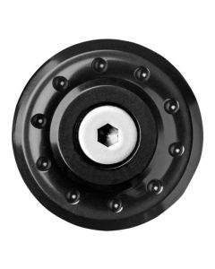 Roland Sands Design BMW Radial Bar Ends - Black Ano - 0208-2141-B
