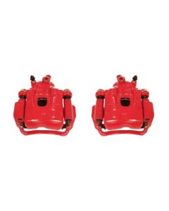 Power Stop 95-04 Toyota Tacoma Front Red Calipers w/Brackets - Pair - S2012