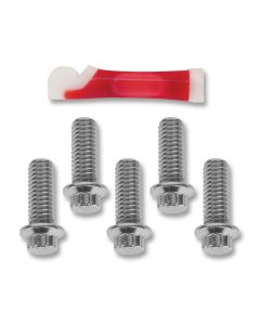 Performance Machine  Rotor Bolt Set - Chrome - 0109-0013-CH