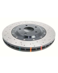 DBA 05-12 Corvette C6 w/Z06 pkg Front Drilled & Slotted 5000 Series 2 Pc Rotor w/ Black Ha - DBA52992BLKXS