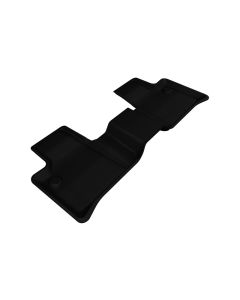 3D MAXpider 2006-2011 Mercedes-Benz ML-Class/GL-Class W164/X164 Kagu 2nd Row Floormats - Black - L1MB00821509