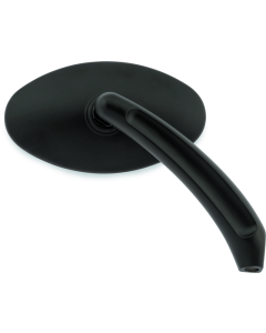 Bikers Choice 65-Up Black Oval Mirrors Custom Pair - 488748