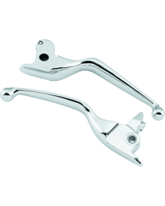 Bikers Choice 14-16 FLH FLT Chrome Hydraulic Clutch & Brake Lever Set - 480628
