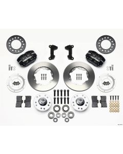 Wilwood Dynapro Dust-Boot Front Kit 11.00in 74-80 Pinto/Mustang II Disc Spindle only - 140-13377