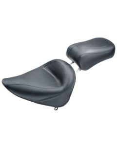 Mustang 84-06 Harley Standard Rear Tire Standard Touring Passenger Seat - Black - 75751