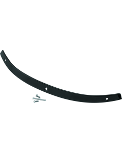 Kuryakyn Smooth Windshield Trim 14-Up Touring Gloss Black - 1389