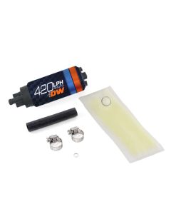 Deatschwerks DW420 Series 420lph In-Tank Fuel Pump w/ Install Kit For Integra 94-01 and Civic 92-00 - 9-421-0846