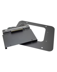 Kentrol 97-06 Jeep Wrangler TJ BackSide License Plate Mount with LED - 80710