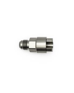 DeatschWerks 6AN Male 5/16IN Female EFI Quick Connect Adapter - 6-02-0121