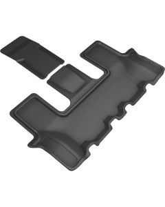 3D MAXpider 2021 Kia Sorento 6-Seat Kagu 3rd Row Floormats - Black - L1KA05831509